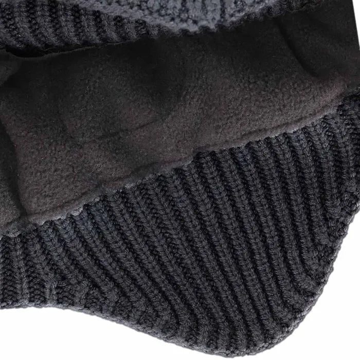 Calikids W2509 Soft Touch Knit Hat (Black Ink)