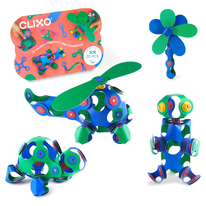Clixo Crew Pack (Green/Blue)