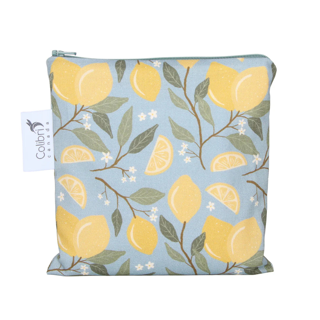 Colibri Reusable Snack Bag Large (Lemon Grove)