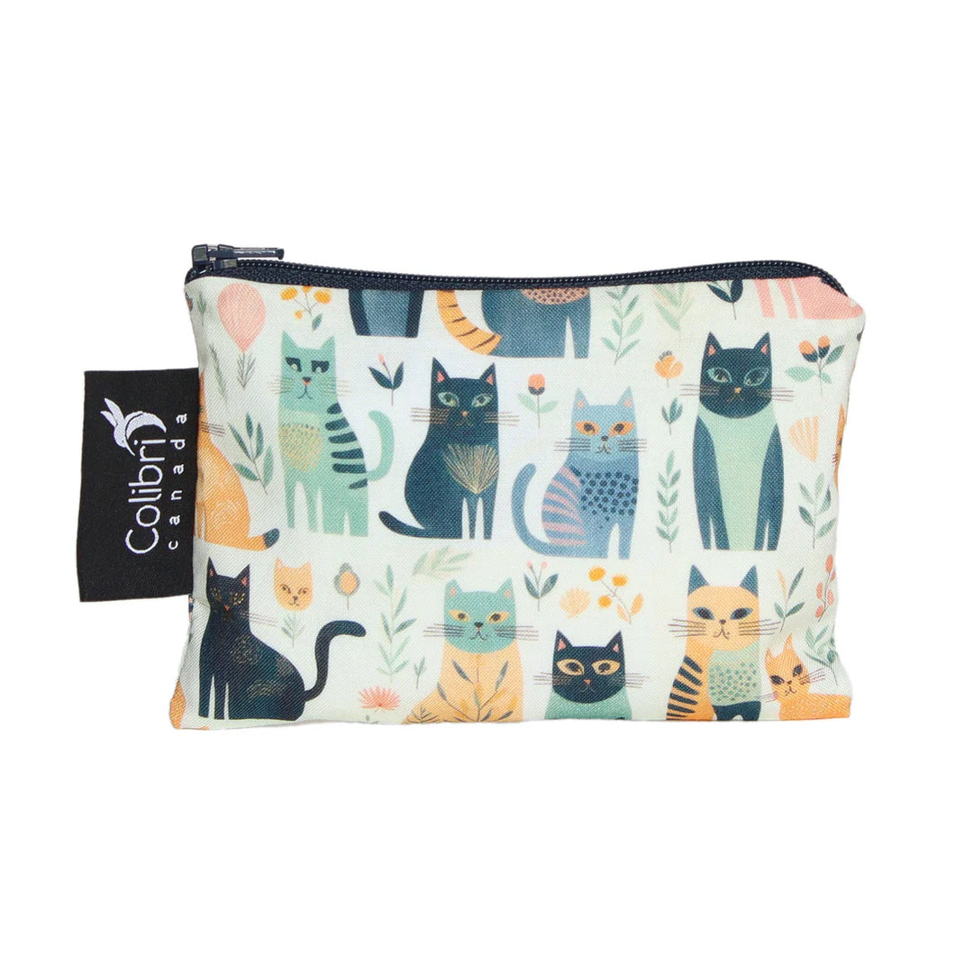 Colibri Reusable Snack Bag Small (Cats)