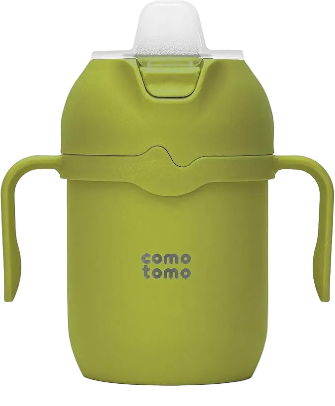 Comotomo 8oz Toddler Tumbler Insulated Sippy Cup (Green)