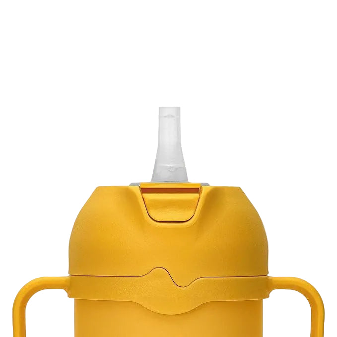Comotomo 8oz Toddler Tumbler Insulated Sippy Cup (Yellow)