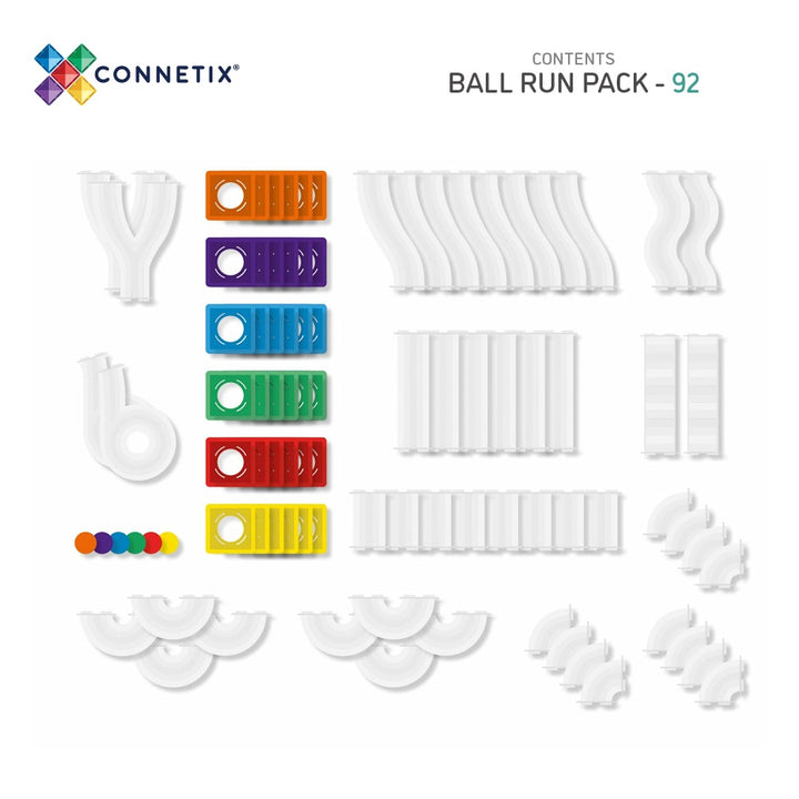 Connetix Ball Run Pack (Rainbow)