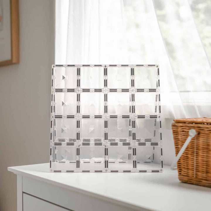 Connetix Base Plate Pack (Clear)