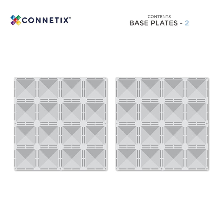 Connetix Base Plate Pack (Clear)