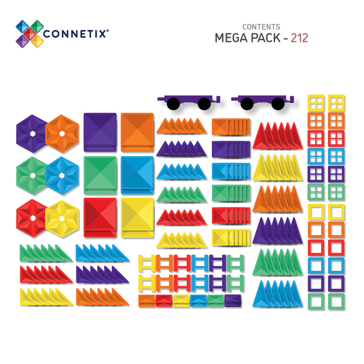 Connetix Mega Pack (Rainbow)