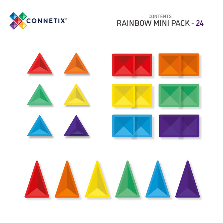 Connetix Mini Pack (Rainbow)