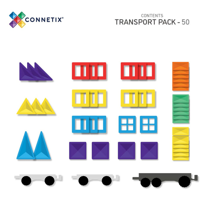 Connetix Transport Pack (Rainbow)