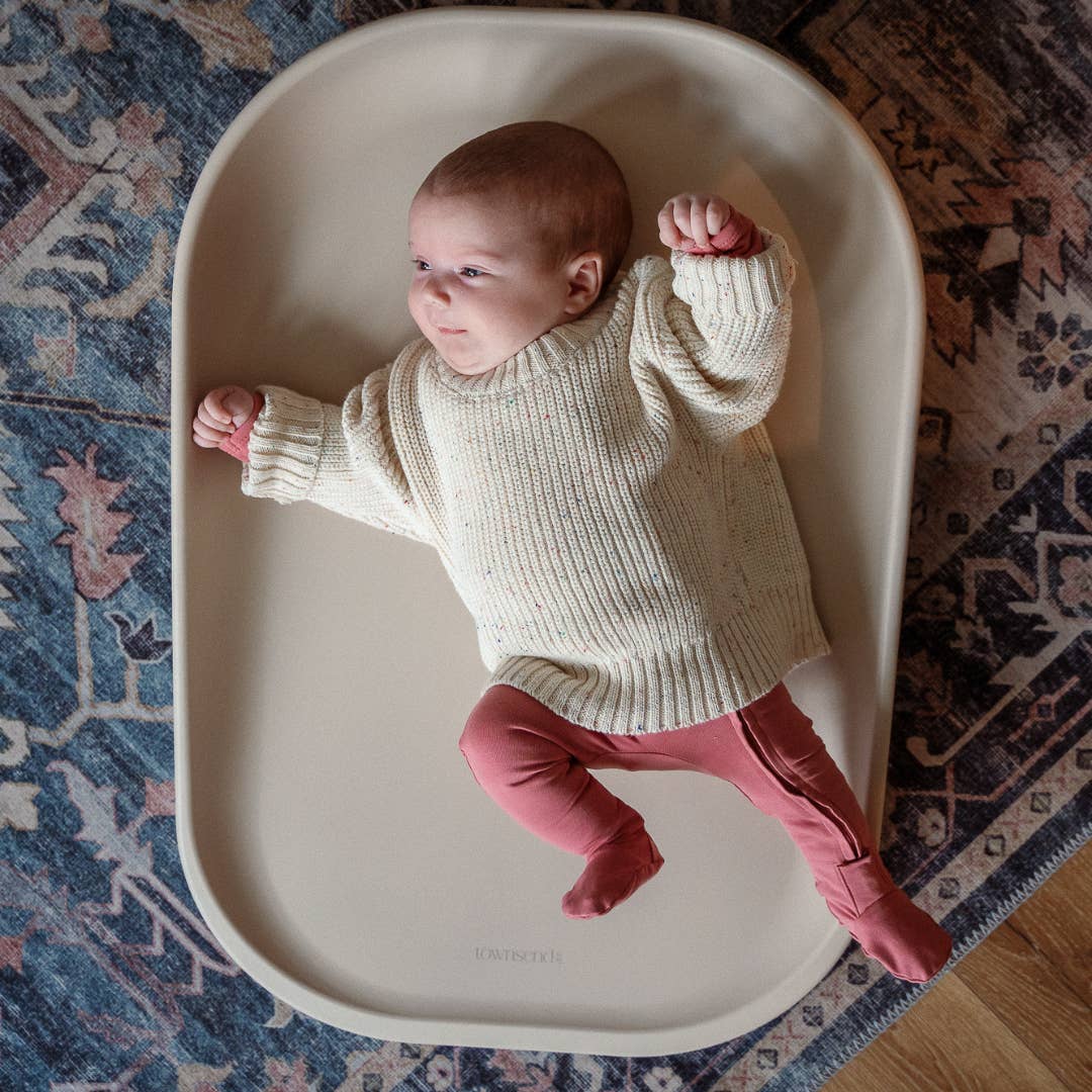 Townsend Avenue Contoured Foam Changing Pad (Dove Grey)