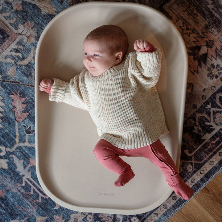 Townsend Avenue Contoured Foam Changing Pad (Dove Grey)