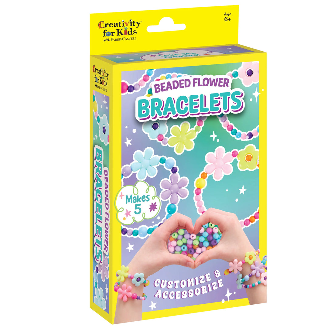 Creativity for Kids Beaded Flower Bracelets Mini Kit