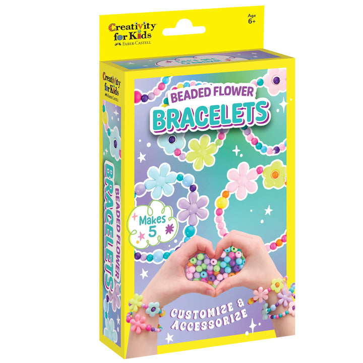 Creativity for Kids Beaded Flower Bracelets Mini Kit