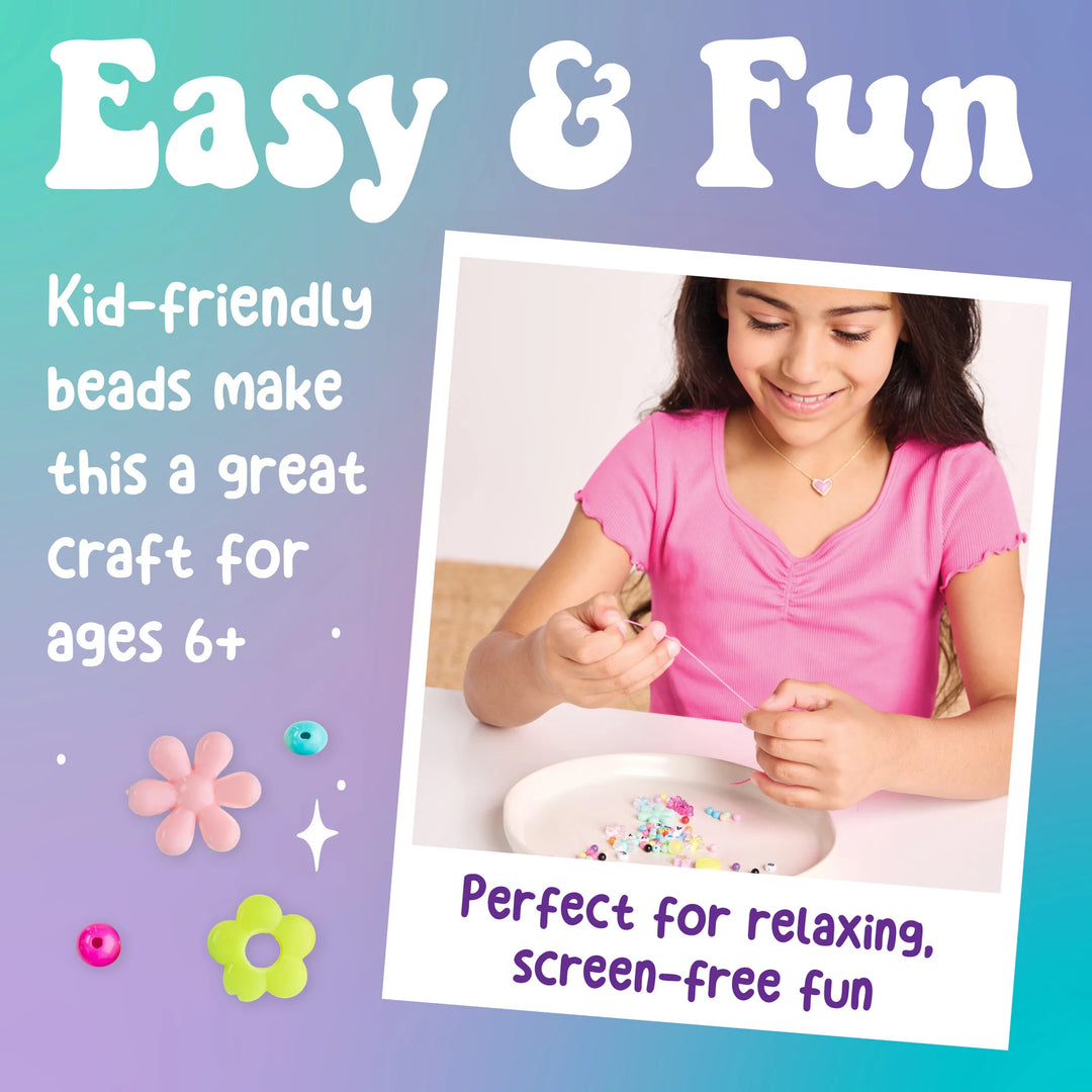 Creativity for Kids Beaded Flower Bracelets Mini Kit