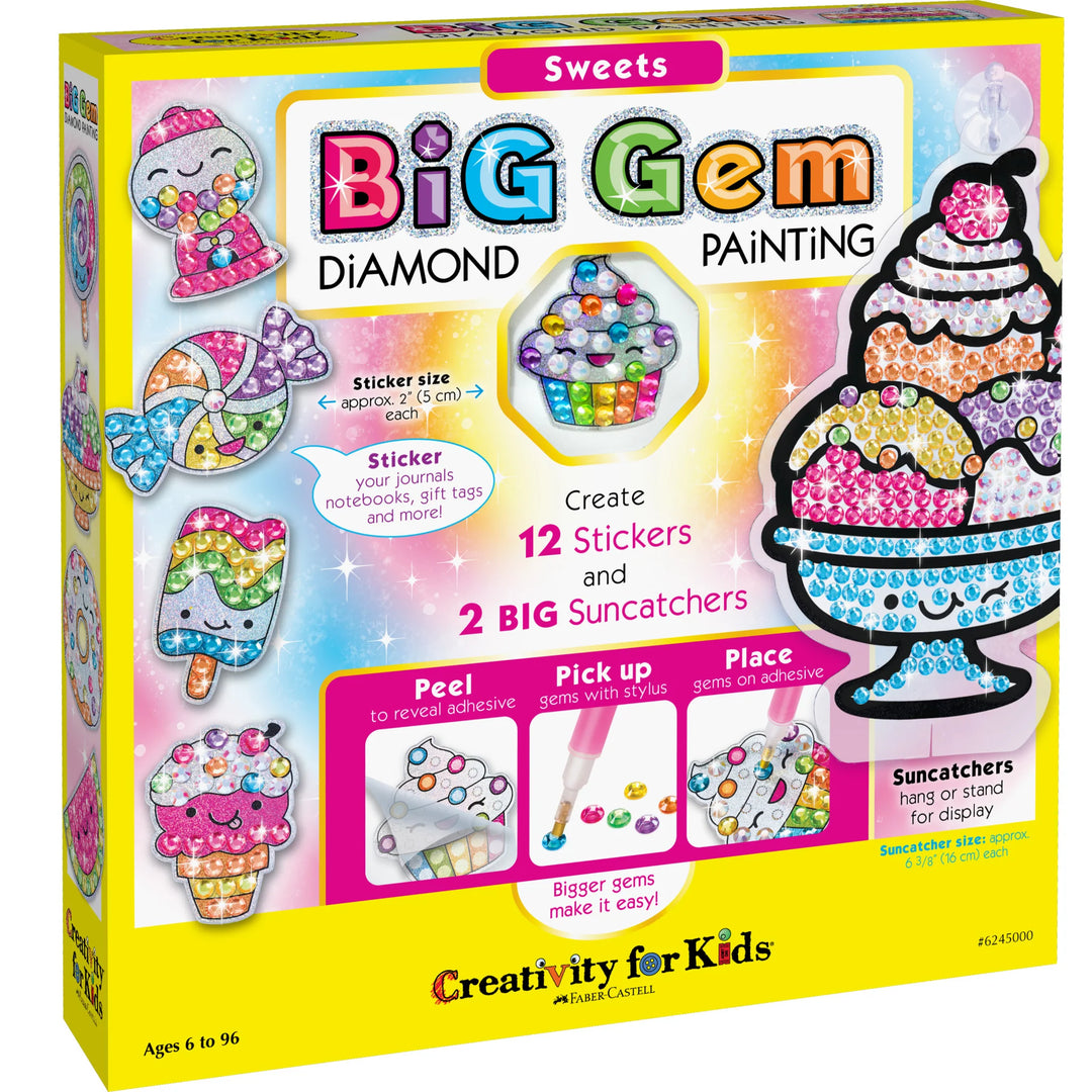 Creativity for Kids Big Gem Diamond Painting (Sweets)