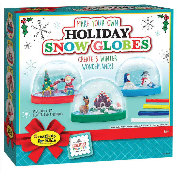 Creativity for Kids Make Your Own Snow Globes (Holiday)