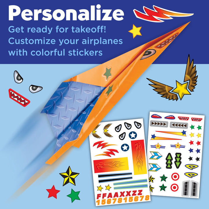 Creativity for Kids Paper Airplane Squadron