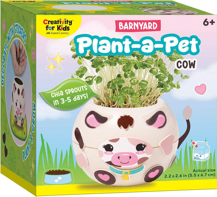Creativity for Kids Plant-A-Pet (Barnyard Cow)