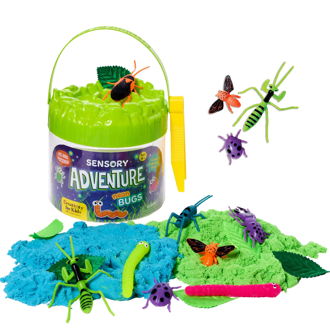 Creativity for Kids Sensory Adventure (Neon Bugs)