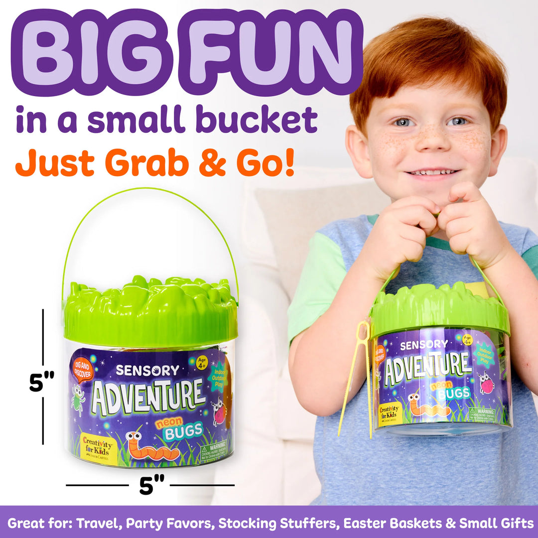 Creativity for Kids Sensory Adventure (Neon Bugs)