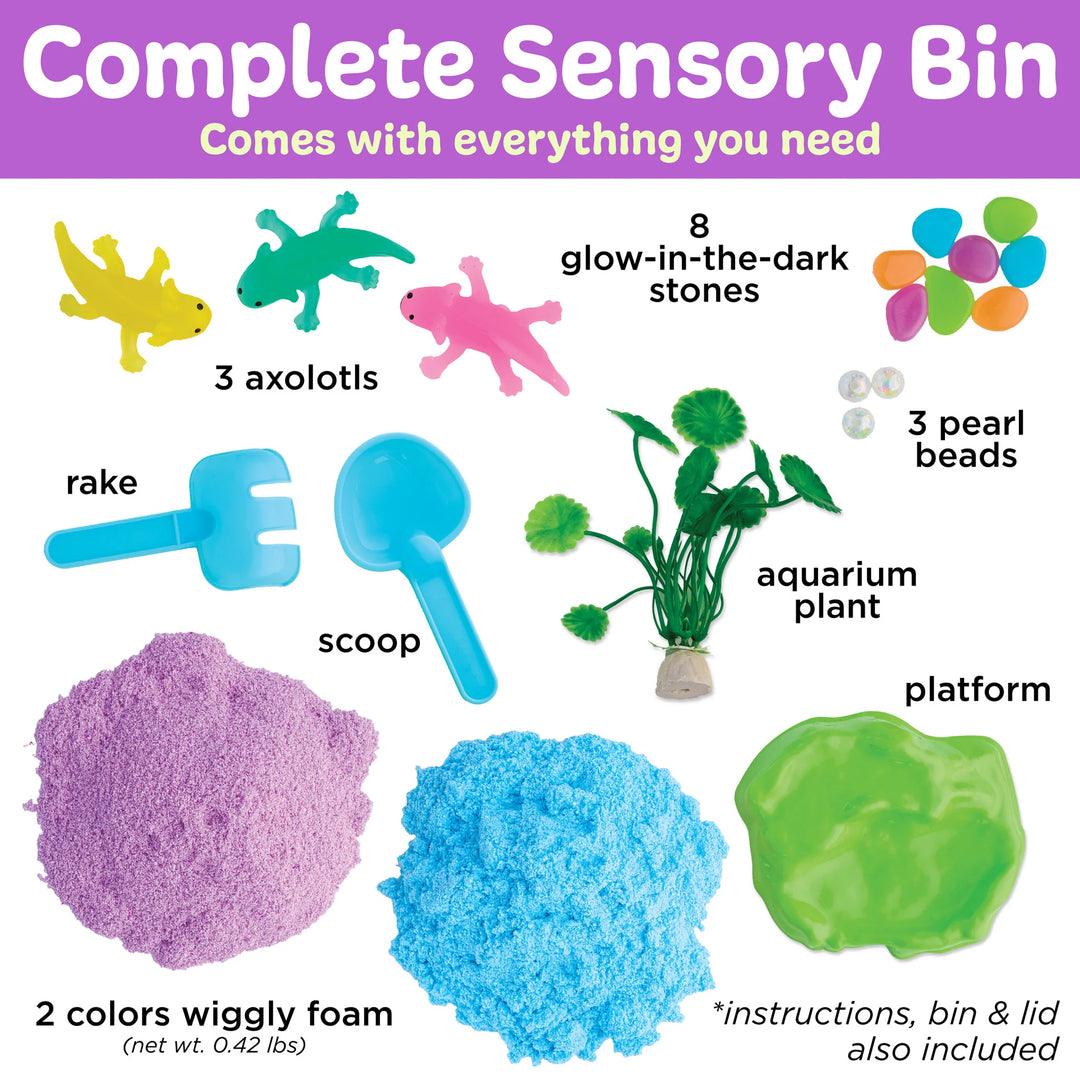 Creativity for Kids Sensory Bin (Axolotl)