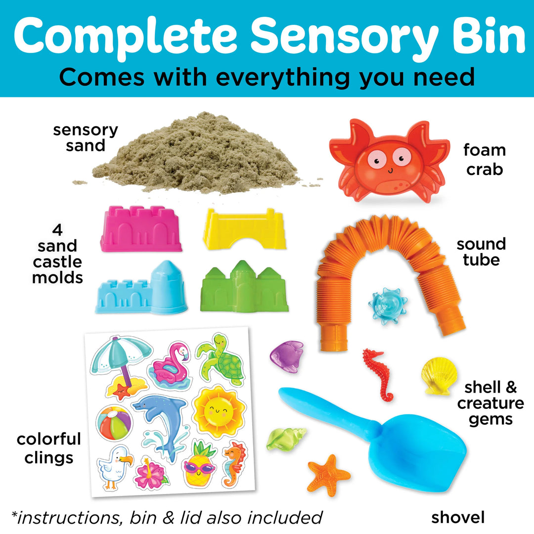 Creativity for Kids Sensory Bin (Beach)
