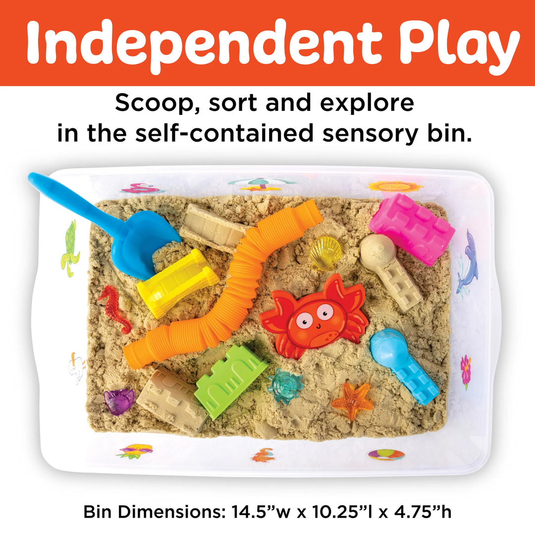 Creativity for Kids Sensory Bin (Beach)