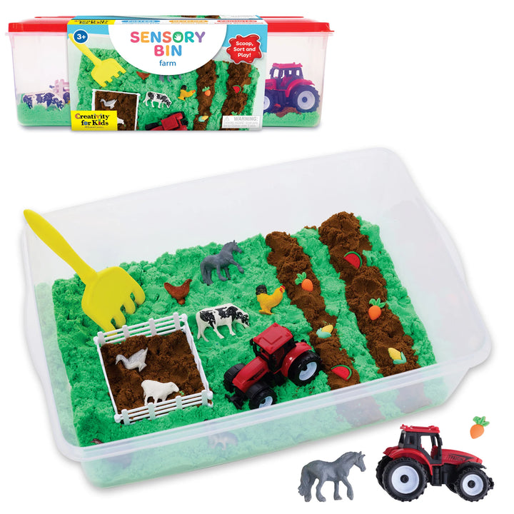 Creativity for Kids Sensory Bin (Farm)