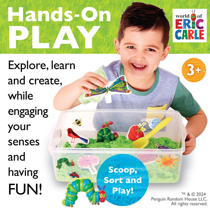 Creativity for Kids Sensory Bin (The Very Hungry Caterpillar)