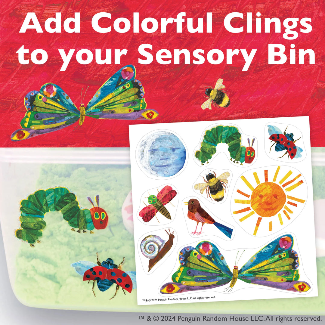 Creativity for Kids Sensory Bin (The Very Hungry Caterpillar)
