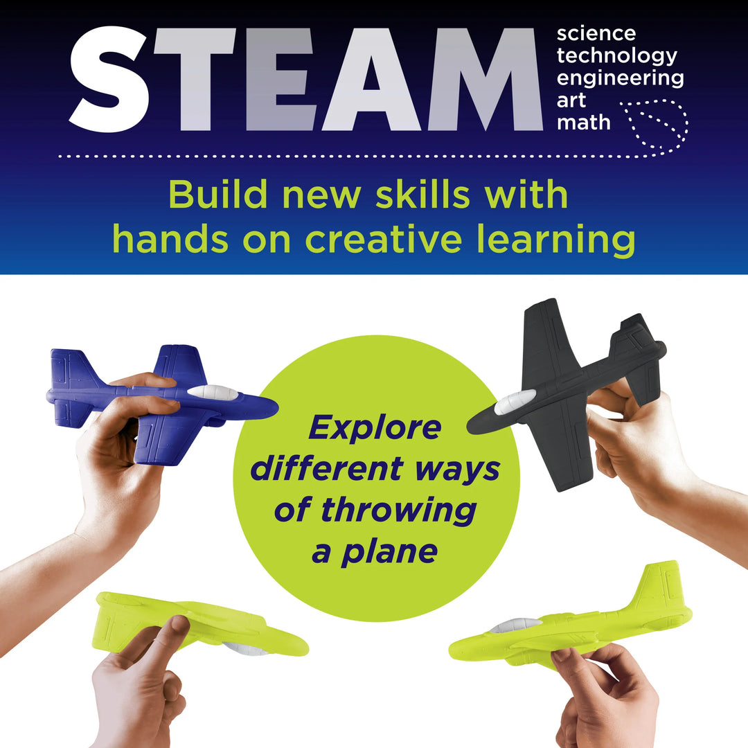 Creativity for Kids Stunt Squadron Glow-In-The-Dark Foam Fliers