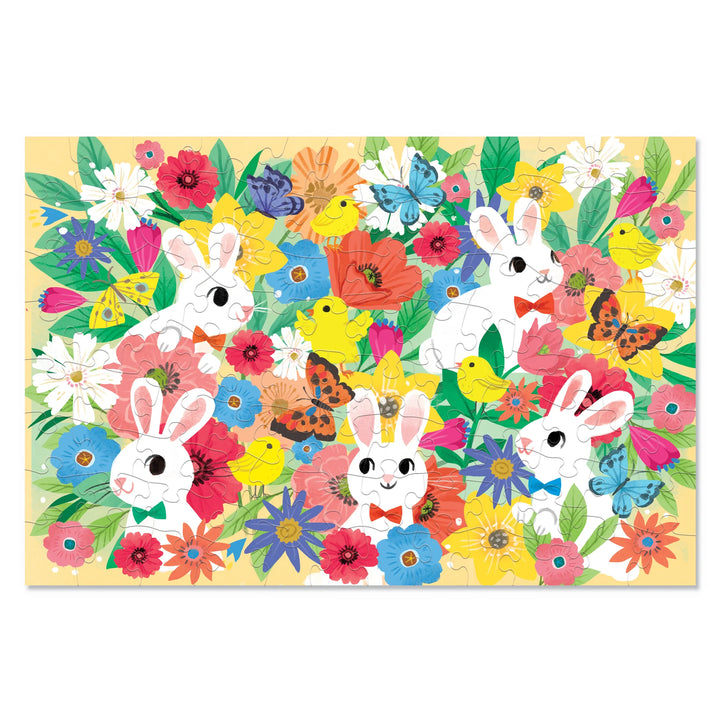 Crocodile Creek 100-Piece Fuzzy Puzzle (Bunny)
