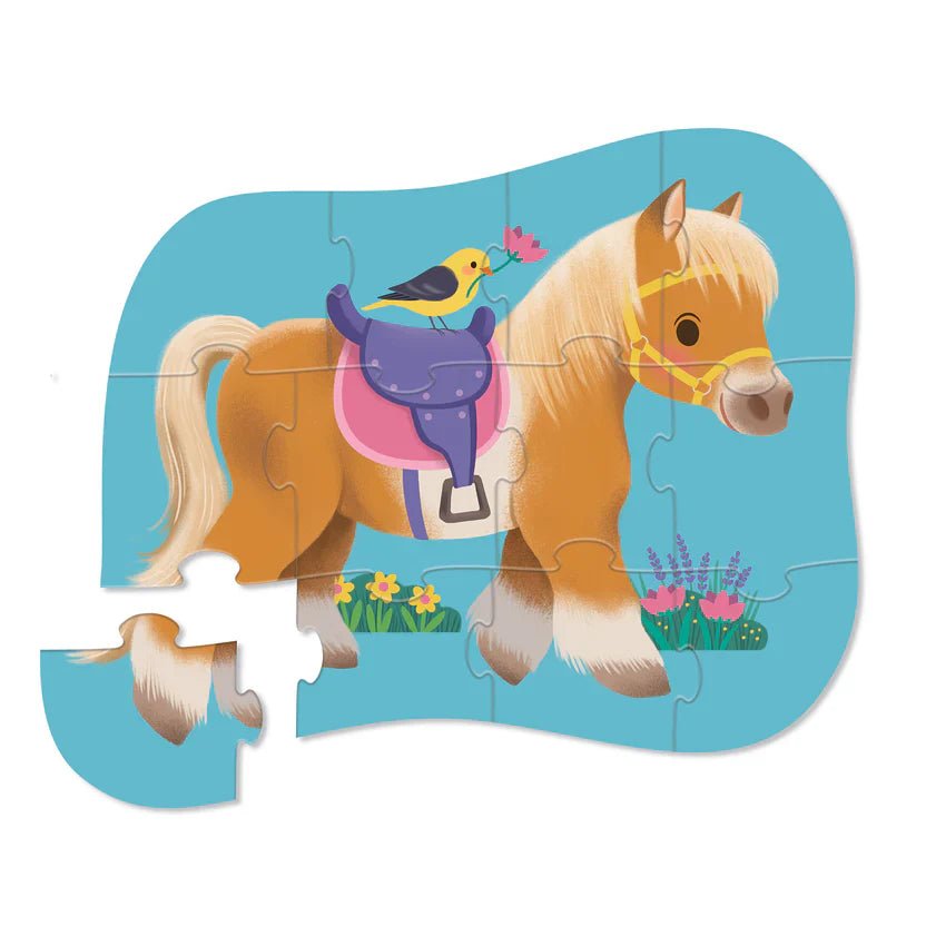 Crocodile Creek 12-Piece Mini Puzzle (Pony)
