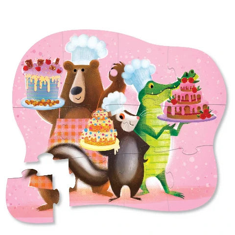 Crocodile Creek 12-Piece Mini Puzzle (Sweet Treats)