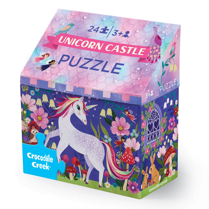 Crocodile Creek 24-Piece Puzzle (Unicorn Castle)