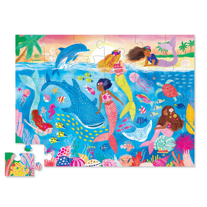 Crocodile Creek 36-Piece Floor Puzzle (Mermaid Dreams)