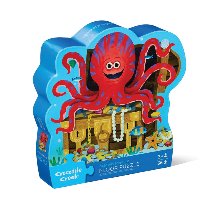 Crocodile Creek 36-Piece Floor Puzzle (Octopus Treasure)