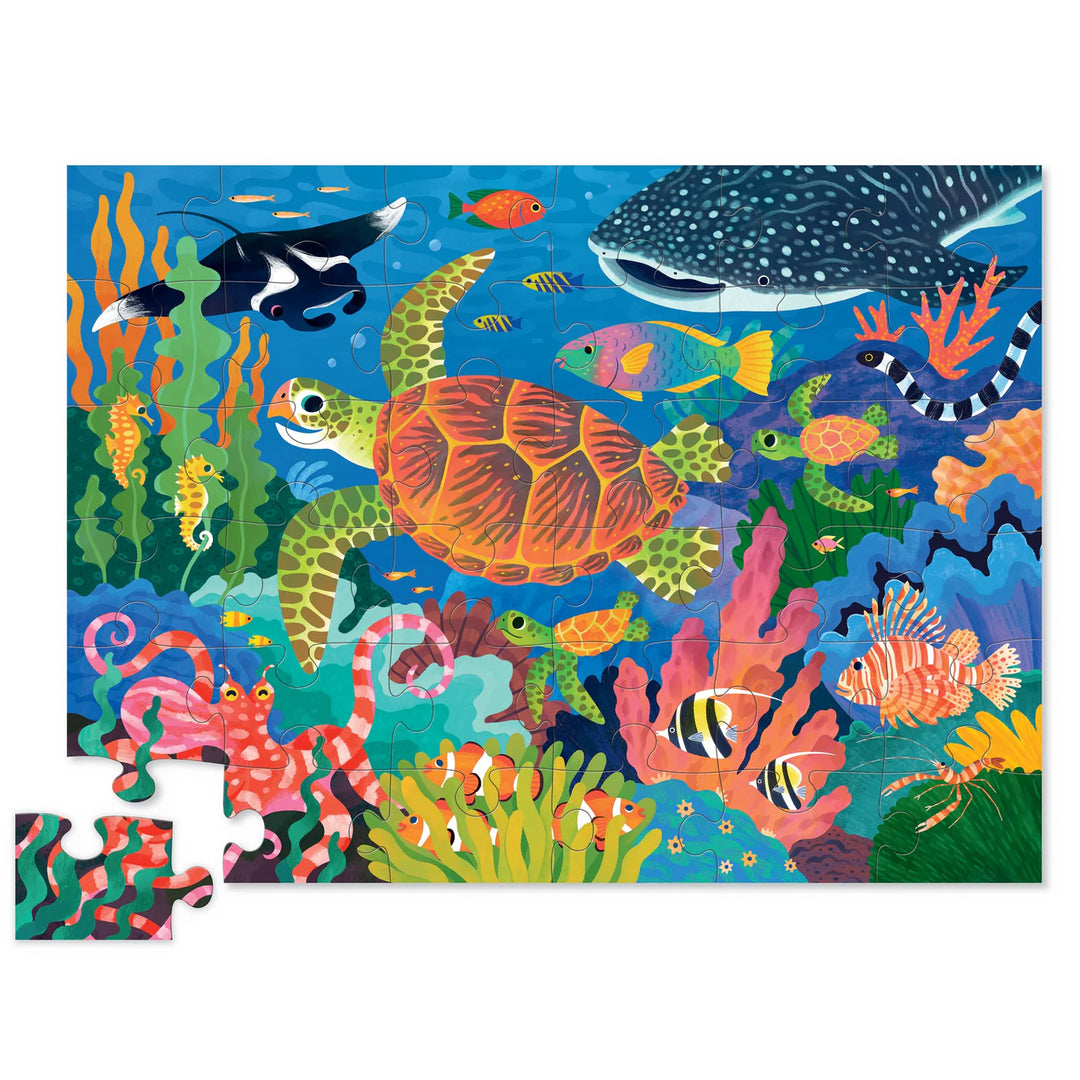Crocodile Creek 36-Piece Floor Puzzle (Sea Turtle)
