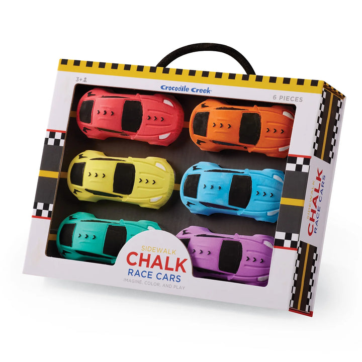 Crocodile Creek Sidewalk Chalk (Race Cars)