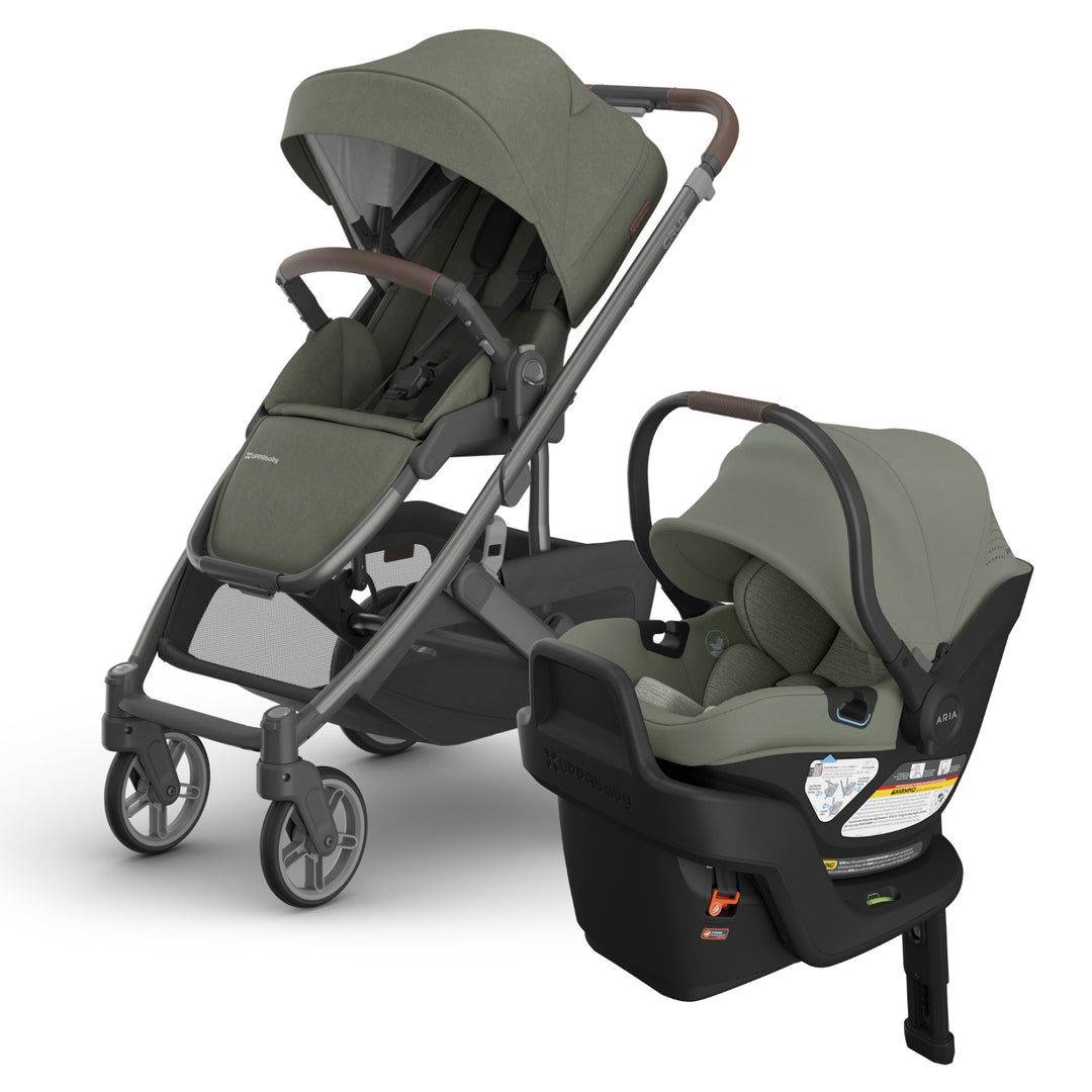 UPPAbaby Cruz V3 &amp; Aria V2 Travel System (Evelyn)