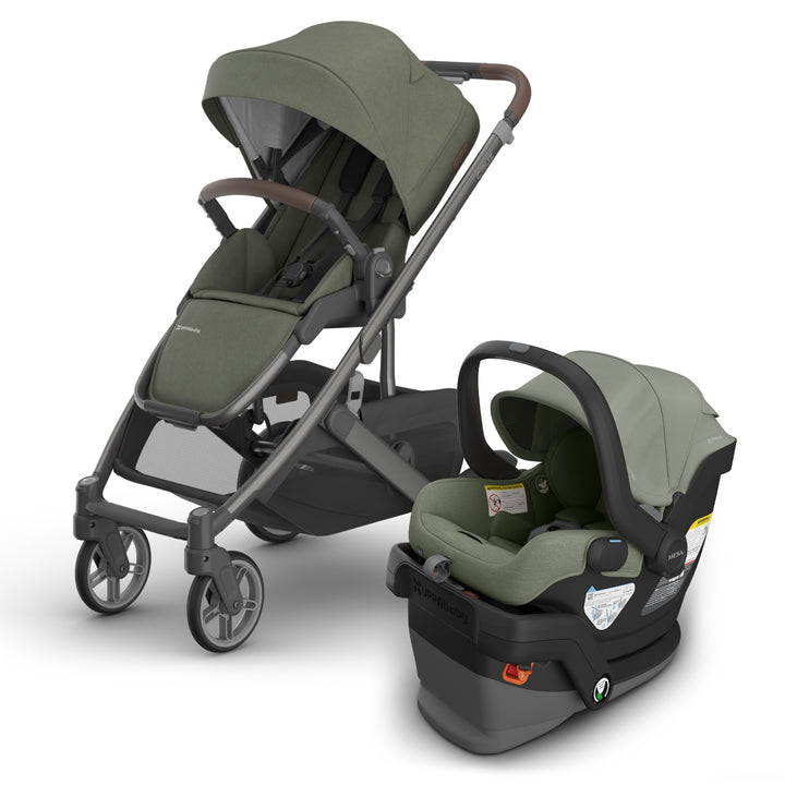 UPPAbaby Cruz V3 &amp; Mesa V3 Travel System (Evelyn)