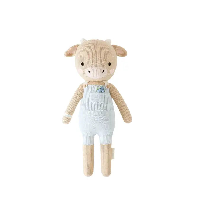 Cuddle + Kind Little Knit Doll (Asher the Cow)