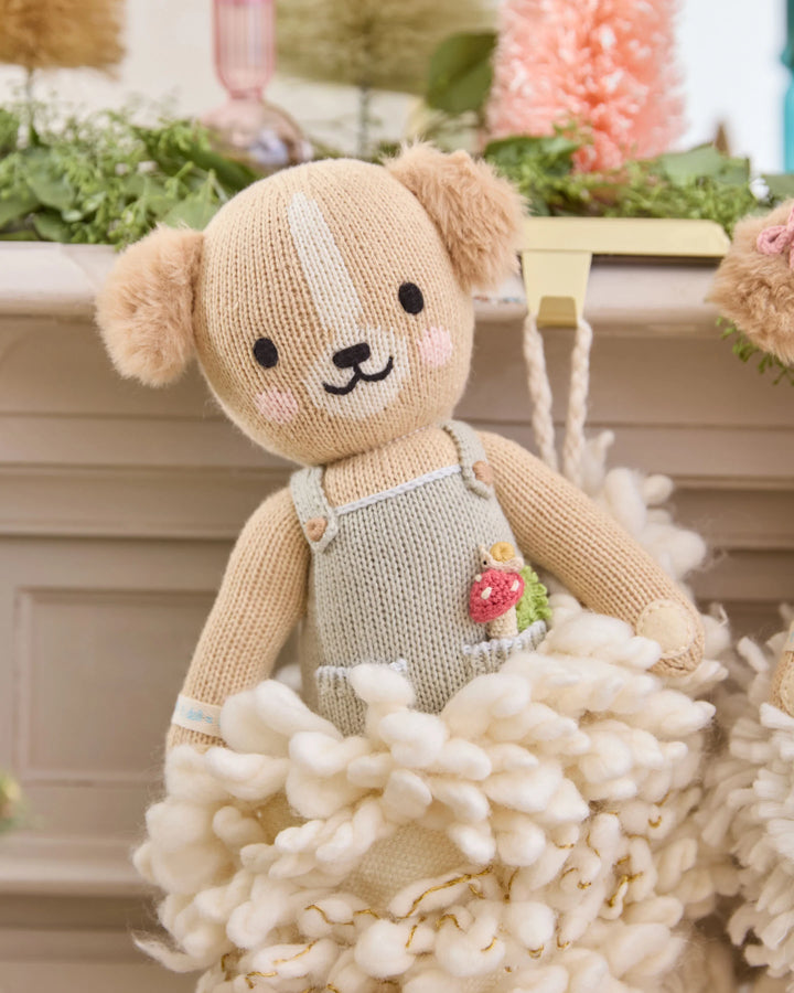 Cuddle + Kind Little Knit Doll (Theo the Golden Puppy)