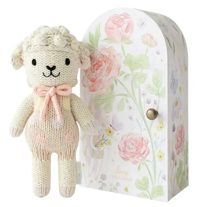 Cuddle + Kind Tiny Knit Doll (Lucy the Pastel Lamb)