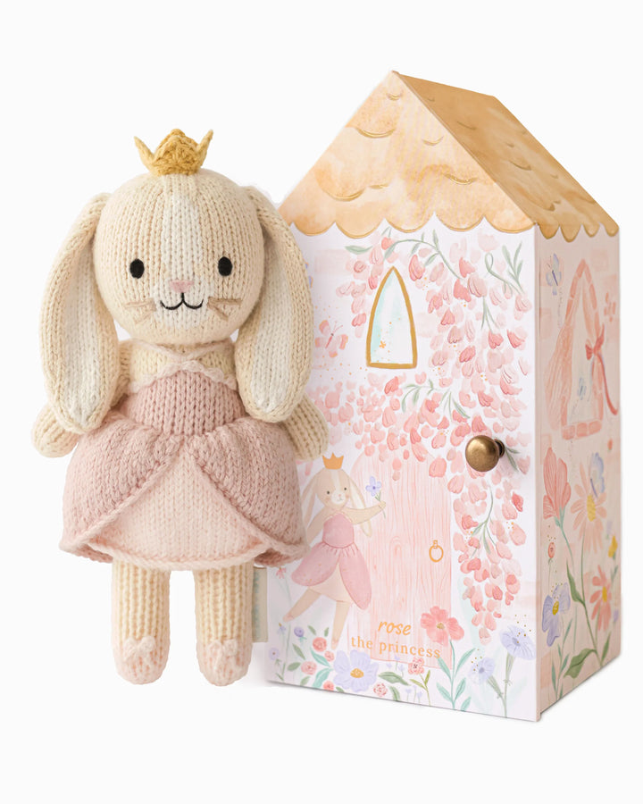 Cuddle + Kind Tiny Knit Doll (Rose the Princess)