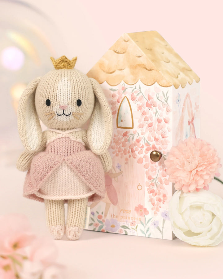 Cuddle + Kind Tiny Knit Doll (Rose the Princess)