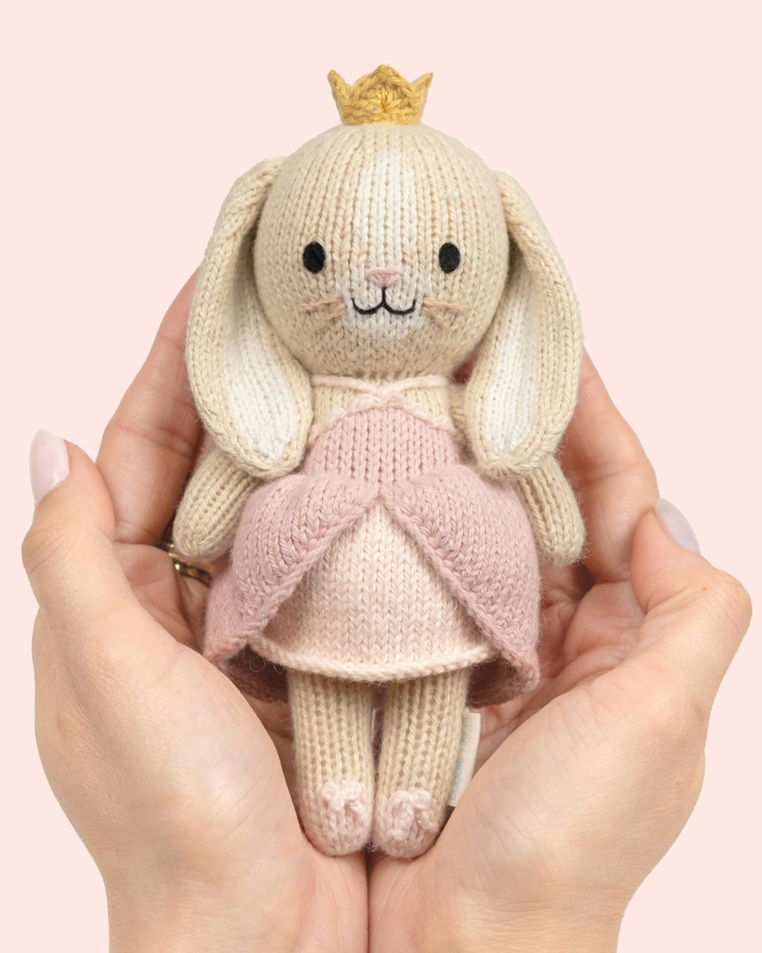 Cuddle + Kind Tiny Knit Doll (Rose the Princess)