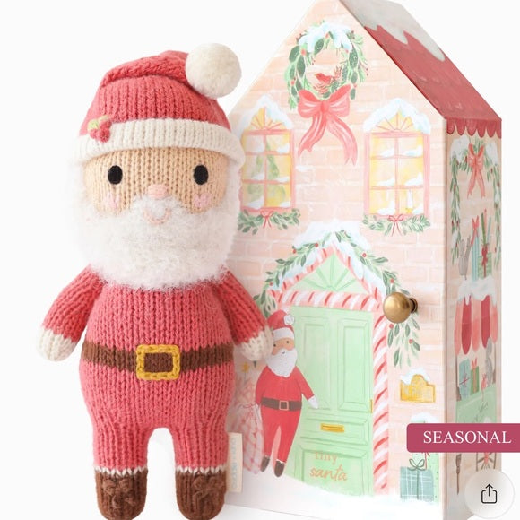 Cuddle + Kind Tiny Knit Doll (Santa)