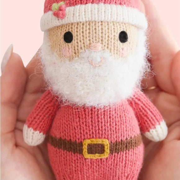 Cuddle + Kind Tiny Knit Doll (Santa)