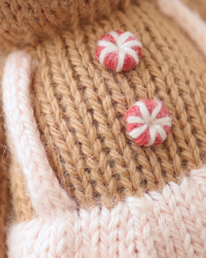 Cuddle + Kind Tiny Knit Doll (Sugarplum Gingerbread)