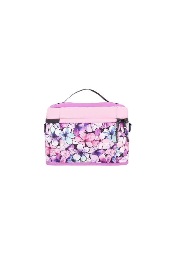 Deux par Deux Lunch Box (Black Floral)
